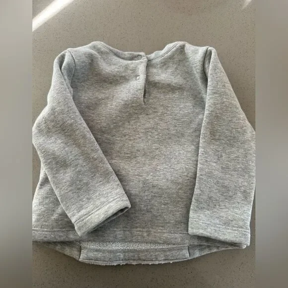 Baby Gap Grey Matching ‘Bear’ sweat set size 12-18 months - Picture 3 of 6